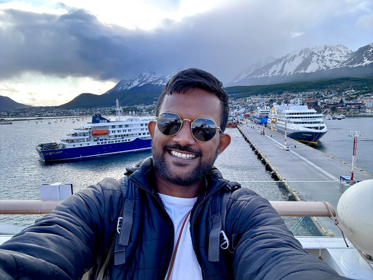 Alokuayya's tweet photo. Signing off from the edge of the world, Ushuaia 🇦🇷 #antarcticaexpedition https://t.co/hErFguc9uA