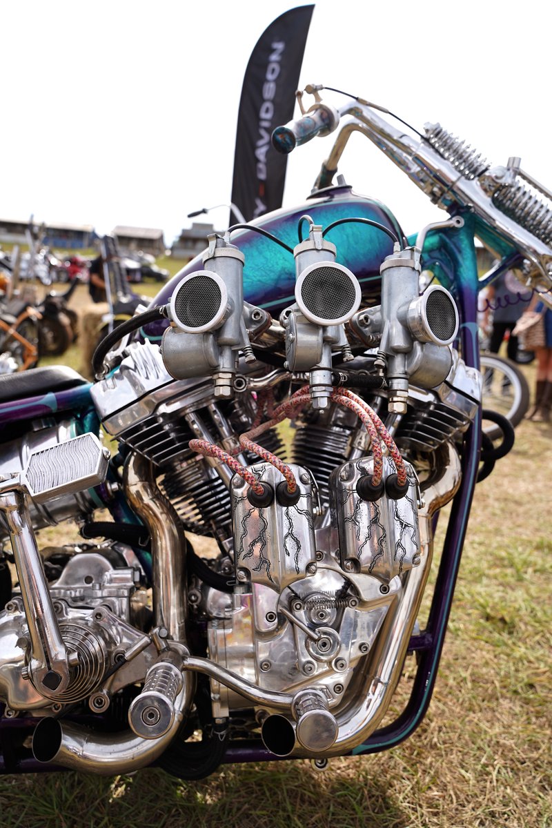 Choppers in a bowl... bit.ly/BornFreeTexas23
#abikewelike #harley #harleydavidson #bornfree  #chopper