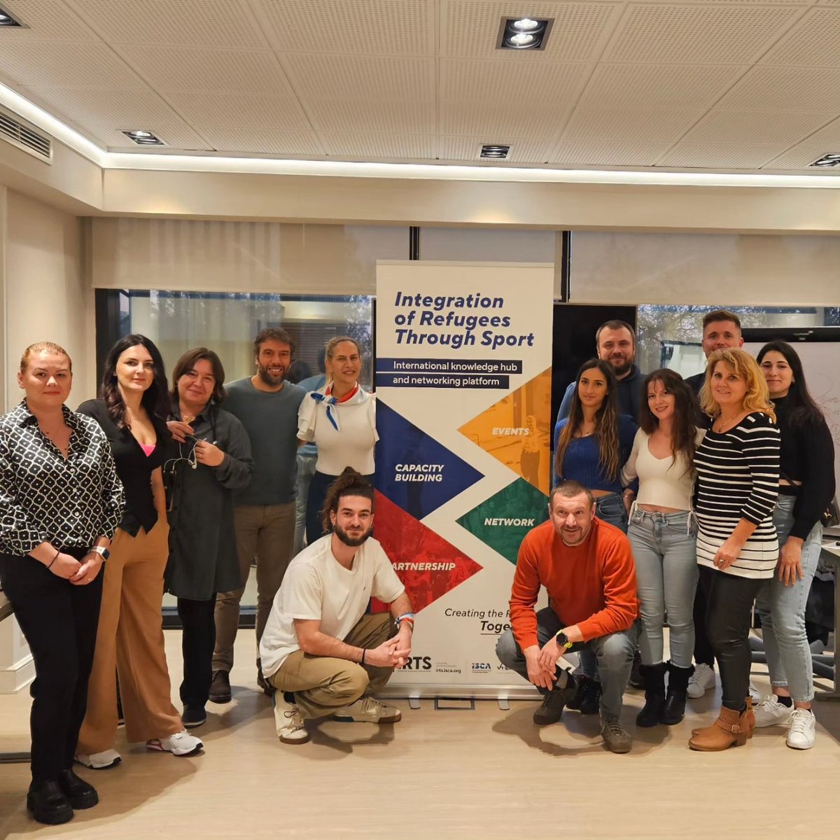 Third meeting of IURTS - Integration of Ukrainian Refugee Children Through Sport project. 
#IURTS 
#integrationofchildrenfromukraine 
<a href="/ISCA_tweet/">ISCA</a> 
<a href="/LaureusSport/">Laureus</a>