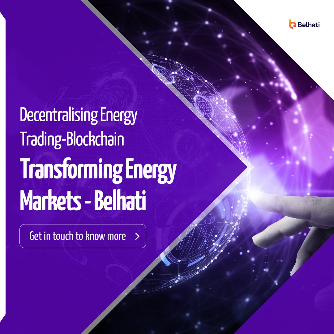 _Belhati's tweet photo. 🌍 Belhati: Transforming Energy Markets Through Blockchain Innovation 🌐⚙️

🚀 Decentralizing Energy Trading:

Unlock the potential of transparent and secure P2P energy trading.
Experience decentralized control, reducing the risk of fraud or manipulation. https://t.co/oNaeBtkEFf