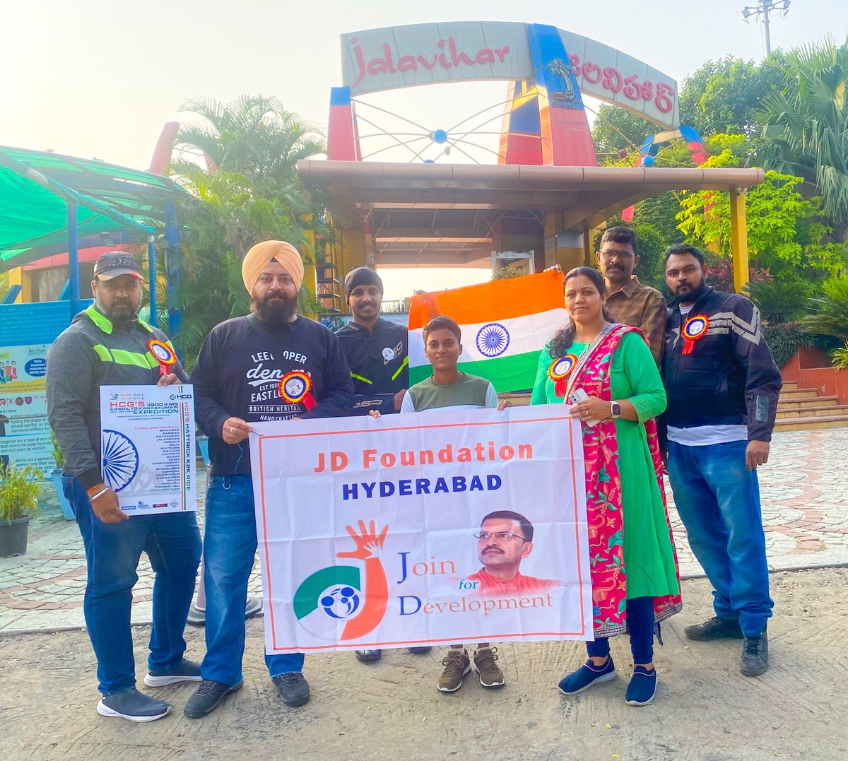 JD Foundation tweet media