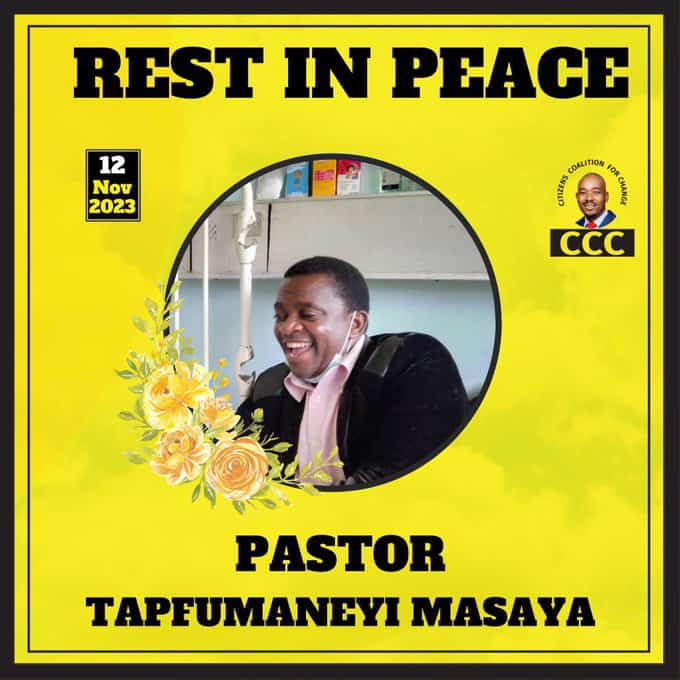 CitizenWakura's tweet photo. Then Tapfumaneyi's blood cries out against his murderer @ZANUPF_Official &amp; the Security sector. Your Blood exerts power even after death, in that it prevents  Scott &amp; zanupf for ever settling again rule Zimbabwe. 

#RIPBishop

Your Blood will Speak. @CCCZimbabwe https://t.co/XMARn0FPye