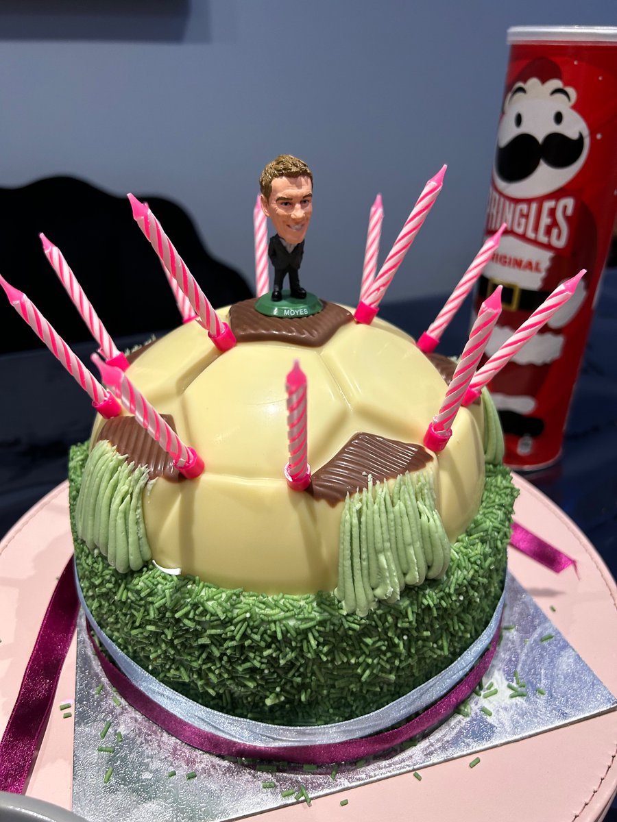 It’s my birthday, please enjoy my cake #westham #davidmoyes