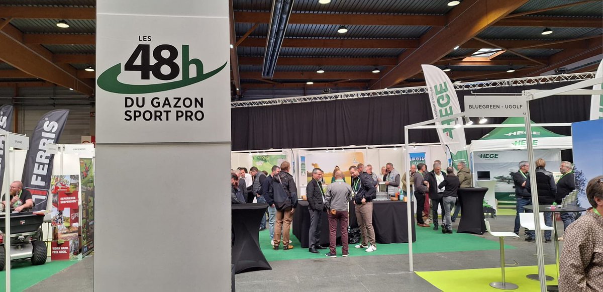 GreenBestLtd's tweet image. Our Sales &amp;amp; Marketing Director James is at @48hGazonSport today and tomorrow supporting our distributors in the area 👍🏽👋🏽

We’re delighted to be able to support our customers in their attendance at shows with expert advice and guidance on our products. 

Want to know more?…