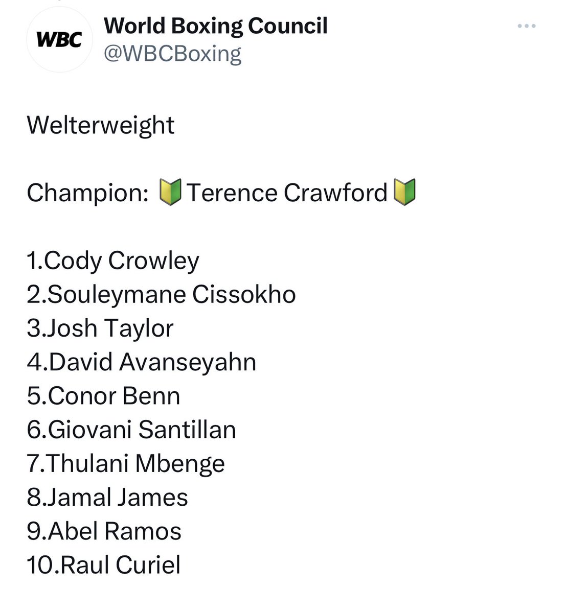 Thanks for #4 with @WBCBoxing for @DavidAvaBoxer with @JoshTaylorBoxer + @ConorNigel both 3+5 and both refused our man no reason a final elimination contest can’t happen 🙏