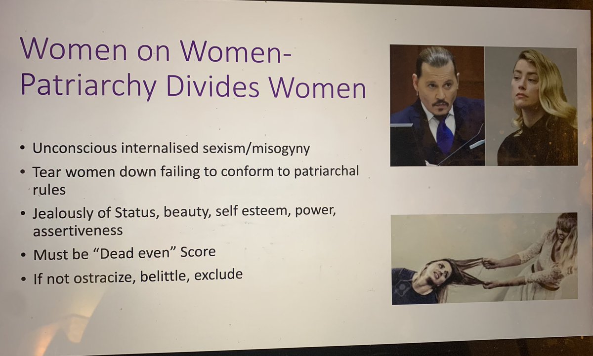 We must create open cultures to talk about about systemic misogyny and internalised sexism “women on women”support and empower 💪🏻don’t bitch and belittle @AGMConfUK @SWBHnhs @WEWNetwork @WomenAs1 @womenspeakersHC @hcwomenleaders @WIMSummit @HilaryWMedic @drstannardkate @Sukhik26