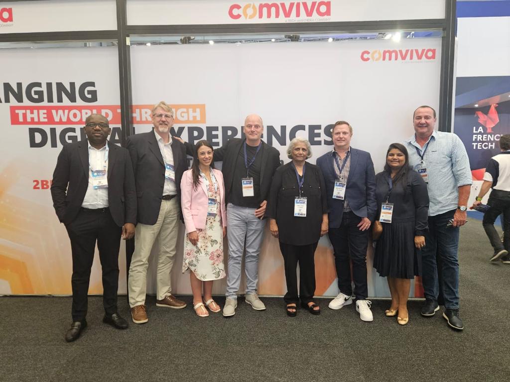 Wrapping up Day 2 at #AfricaCom2023! The highlight was the fireside chat as Anil Krishnan, our SVP - Africa Market Unit spoke with <a href="/vinod1975/">Vinod Sharma</a>, CTO, <a href="/MPESAAfrica/">M-PESA Africa</a> on telcos co-creating value with digital money ecosystems. Excited about what tomorrow holds!
<a href="/africatechfest/">Africa Tech Festival</a>