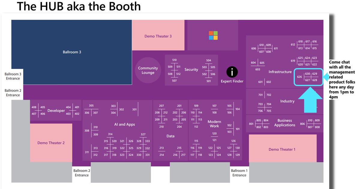 🚀 Excited for #MSIgnite! Join us in-person for cutting-edge sessions on infra management and operations innovations. Come chat with us on AzureResourceManager, Arc, PowerShell, Bicep, Terraform, Policy, Resource Graph, Radius and more at the Hub booth 626🌟 #Azure #MSIgnite2023