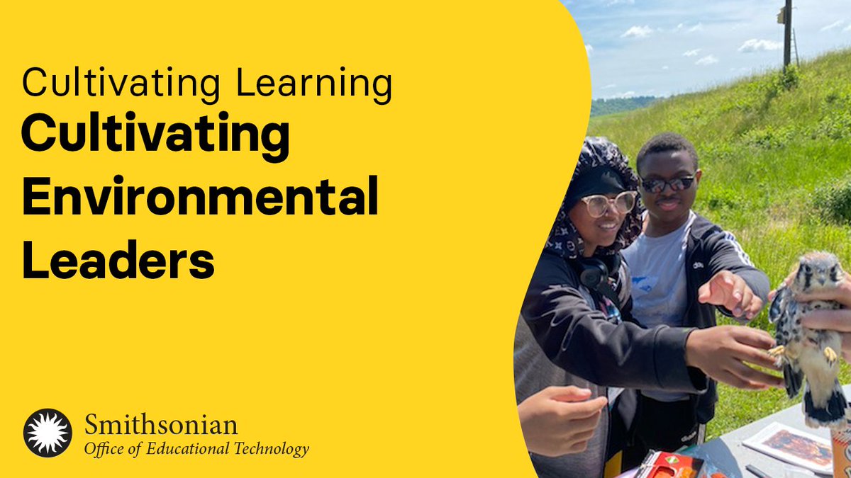 Missed yesterday's webinar with @SIAffiliates? Need new strategies and resources to help high-school students recognize their potential to take environmental action? Watch the recording: youtube.com/watch?v=wLHwO5…