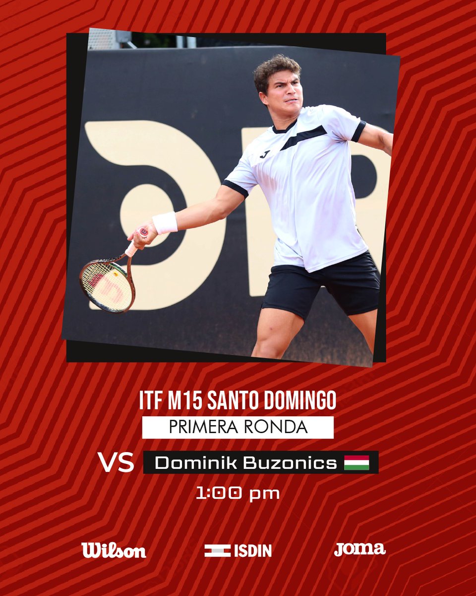 Inicia la semana 2⃣ en Santo Domingo ⚡️

#Wilson | #ISDIN | #TeamMatchTenis