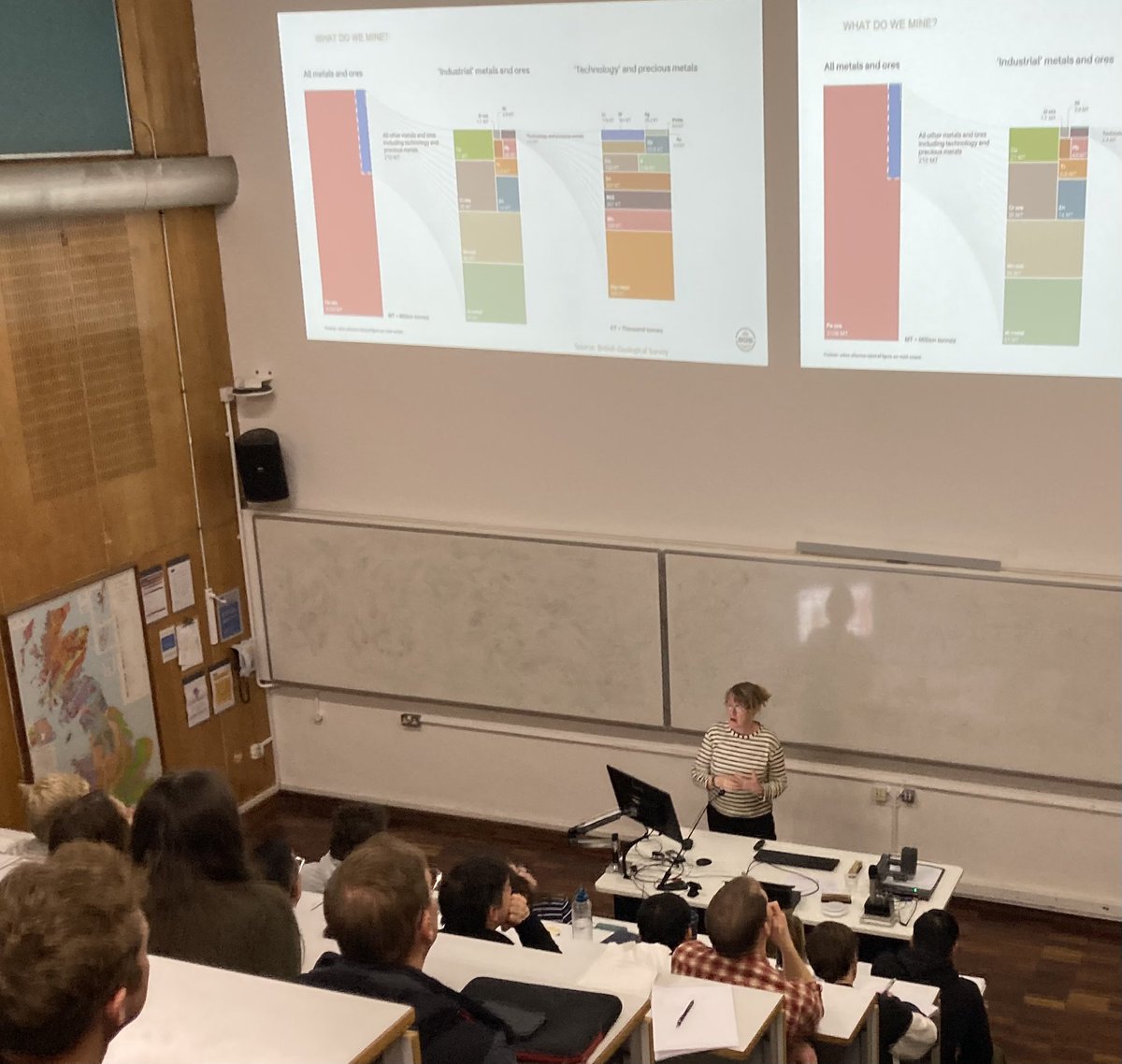 Great to host <a href="/BritGeoSurvey/">British Geological Survey</a> Director @k_hanghoj who gave an inspirational <a href="/UoM_EES/">Earth Sciences at the University of Manchester</a> seminar on ‘Geoscience for a sustainable future’ 
(with a mineralic after taste) 🧐👇