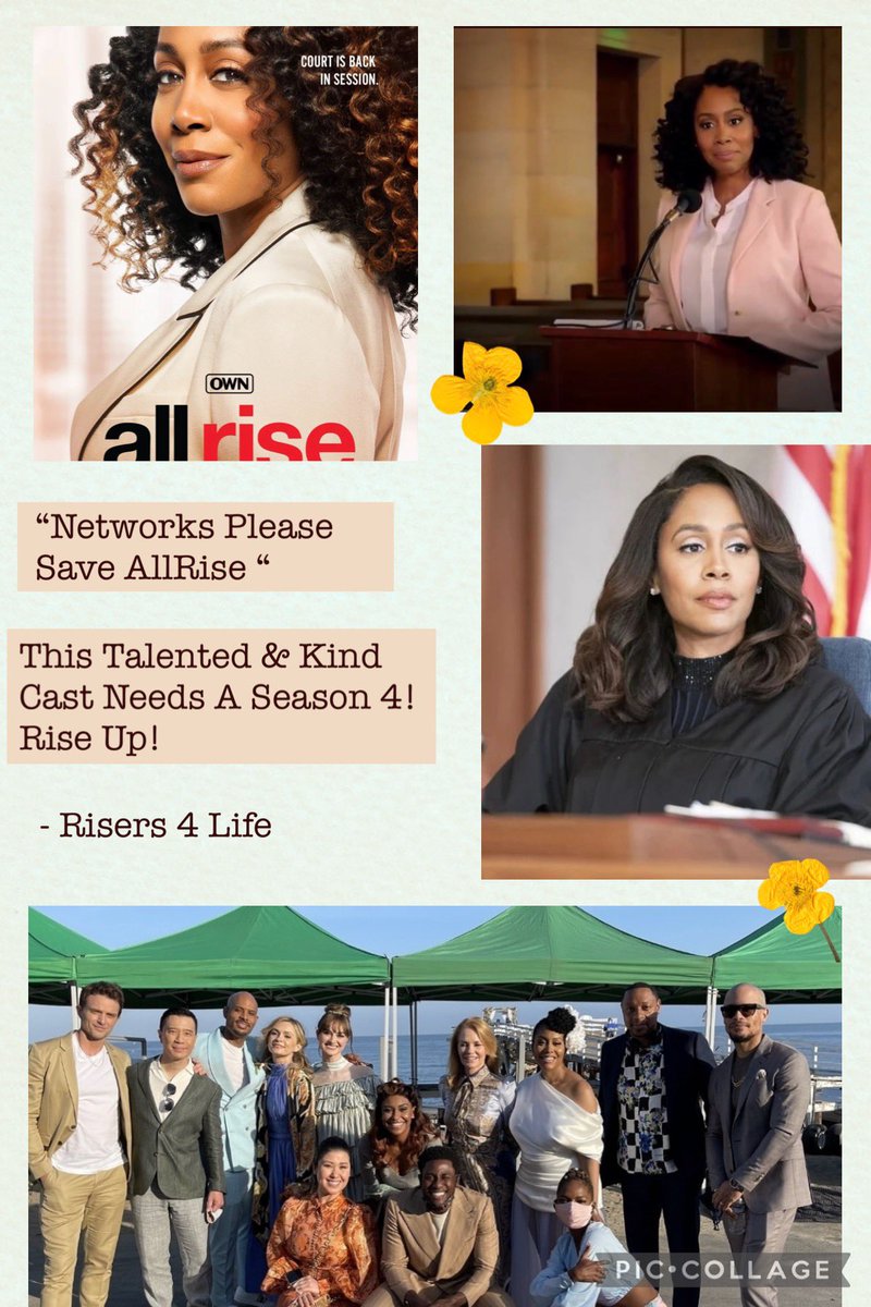 macandpat's tweet photo. Networks did you hear the Risers are looking for a new home for the Spectacular drama series @AllRiseOWN! @CBS @ABCNetwork @nbc @FOXTV @tylerperry @shondarhimes @hulu @netflix https://t.co/kP6Ist6hHp
