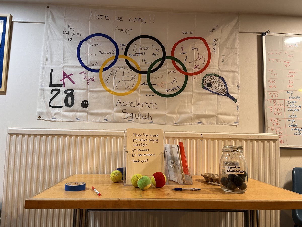 🏴 England Squash (@englandsquash) on Twitter photo #SquashSpotlight 🤩
Fantastic to see the children at <a href="/OPLTSC/">Oakleigh Park</a> joining in with #squash's recent #LA28Bound celebrations! 🏅
📸 <a href="/AccelerateSq/">Accelerate Squash</a>
👀 Got a story to share with our 56,000 followers? Tag us on social or email marketing@englandsquash.com #SquashSpotlight 🤩
Fantastic to see the children at <a href="/OPLTSC/">Oakleigh Park</a> joining in with #squash's recent #LA28Bound celebrations! 🏅
📸 <a href="/AccelerateSq/">Accelerate Squash</a>
👀 Got a story to share with our 56,000 followers? Tag us on social or email marketing@englandsquash.com
