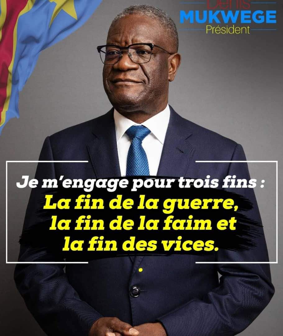 KikangoGen's tweet photo. L'ALTERNANCE ce n'est pas REPARTIR À ZÉRO.

Pérenniser les ACQUIS &amp; corriger les FAIBLESSES du régime sortant est 1 devoir républicain d tout Président🇨🇩.
Au souverain 1aire d sanctionner F.Tshisekedi vu ses PASSIFS &amp; voter 1 Président patriote, intègre &amp; compétent #DenisMukwege https://t.co/eiNMwdyQlV
