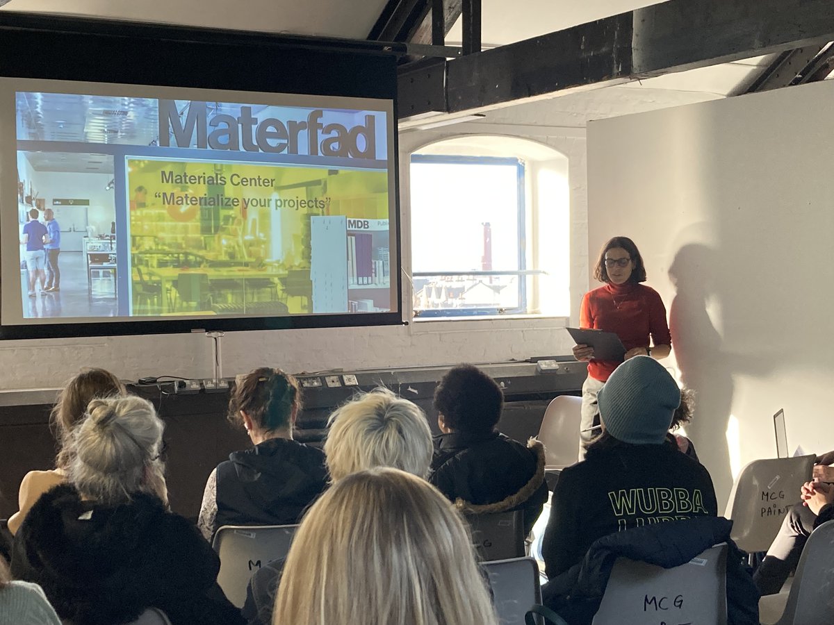 creativefutur16's tweet image. We&apos;re delighted to have our first Neomateria workshops kick-off today in @NCAD_Dublin with specialist facilitators: Laura Civetti &amp;amp; Zsofia Kollar @Materfad as part of #IrishDesignWeek2023! 

Join our in-person and online talk taking place tomorrow at 5pm: creativefuturesacademy.ie/events/design-…