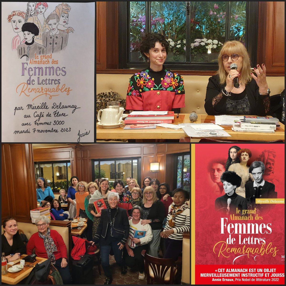femmes_3000's tweet photo. Mardi du Flore du 7 novembre 
#femmes3000 https://t.co/w5ikrsZYFz