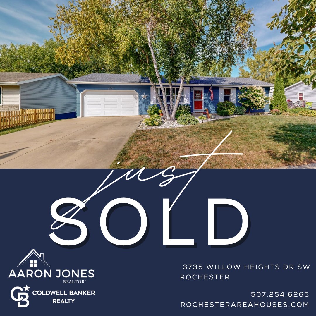 Expanded marketing, strategic pricing, & caring work by fellow agents produced 4 offers in a short time.  If you're beginning your process--love to chat! 507-254-6265
#rochmn #rochestermn #mayoclinicmn #RochMN #rochester_mn #aaronjonesrealtor #sellyourhome #realestate
