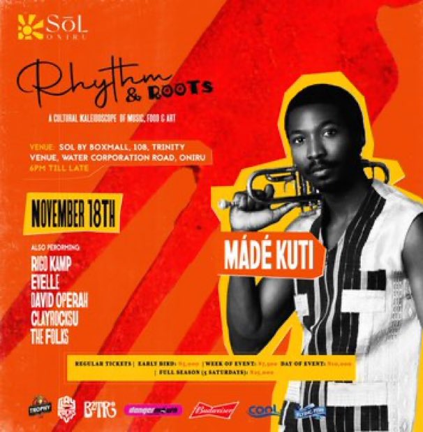 tweetsbydeezah's tweet photo. Escape the ordinary and experience the extraordinary at Sol Oniru Beach.
Rhythm and Roots is the place to be this ember period, where you can dance, eat, and make memories that will last a lifetime.
Don't miss this incredible opportunity!
#Rhythmnroots23 https://t.co/cn4plMnzV3
