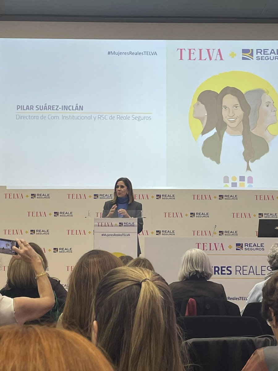 mariameijeiras's tweet photo. Foro Mujeres Reales 
Historias de Mujeres Reales, iniciativa de @Reale_Seguros y @telva que fomenta la visibilidad  de las mujeres y sus carreras profesionales en la sociedad @InclanSuarez @fmujeres #MujeresRealesTELVA https://t.co/ErN3zUoa50