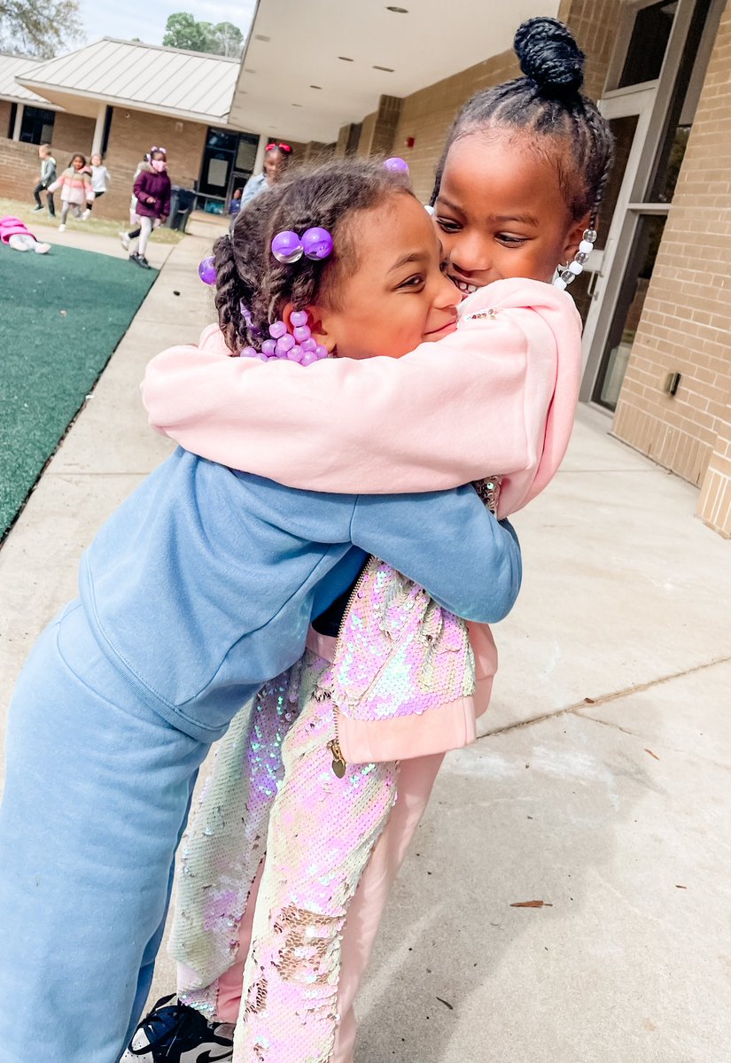 When your bestie has been sick for 3 days and you see her for the first time at recess <a href="/LeaphartElem/">Leaphart Elementary</a> 🥹💞