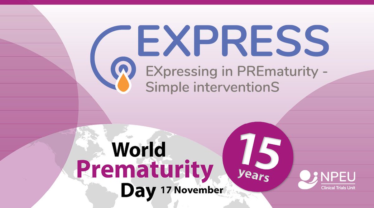 EXPRESS looked at whether a relaxation recording increased the amount of breastmilk that mothers could express after giving birth very early. Watch this space for publication of results! npeu.ox.ac.uk/express @EFCNIwecare @Oxford_NDPH @ccroehr