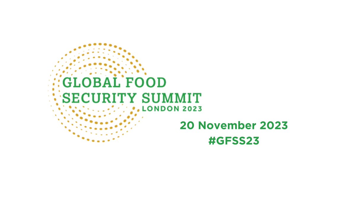 FCDOResearch's tweet photo. Join us next week for the UK Global Food Security Summit, with @gatesfoundation and @CIFFchild, to galvanise action to tackle hunger and malnutrition. 

Watch the #GFSS23 event online on Monday 20th November.

Full details and agenda on this link ⤵️
 https://t.co/qCyK2y9GOH https://t.co/zMjFw2r4c4