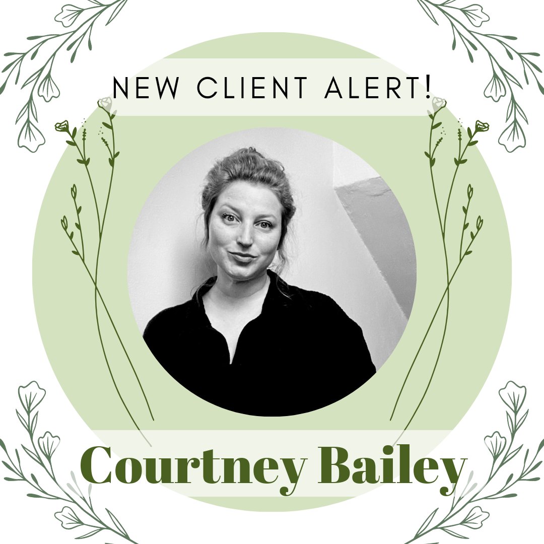🚨New Client Alert!🚨

We are so excited to welcome <a href="/curlyfrycourt/">Courtney Bailey</a> to our Corvisiero family! Her queer speculative fiction novel captured the attention of <a href="/mcorvisiero/">Marisa A. Corvisiero</a> and <a href="/kendylldrilling/">Kendyll Drilling</a>, and we are so happy to have her join our client list.