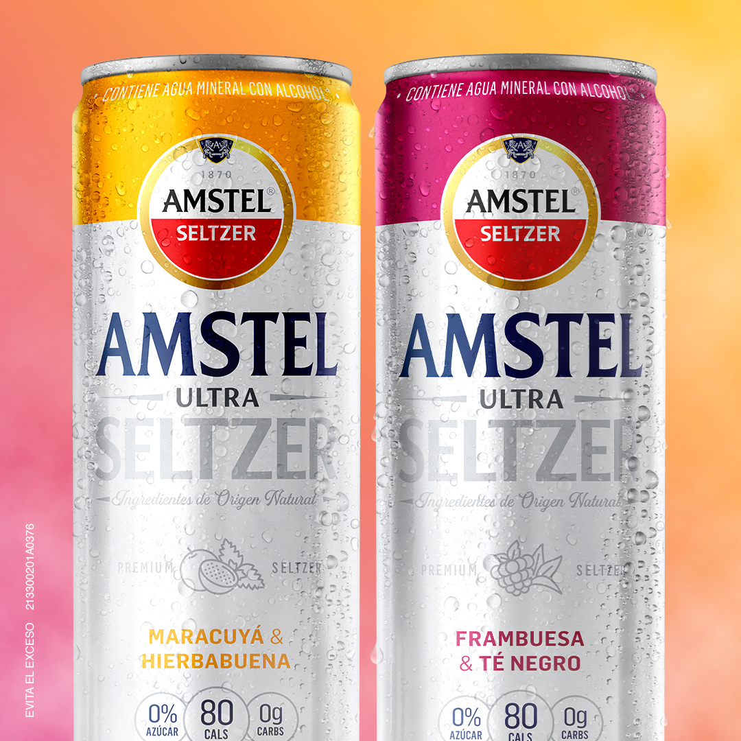 AmstelSeltzer's tweet photo. Cuál es tu sabor favorito; ligero, refrescante, sin azúcar. https://t.co/hRbLVW774A