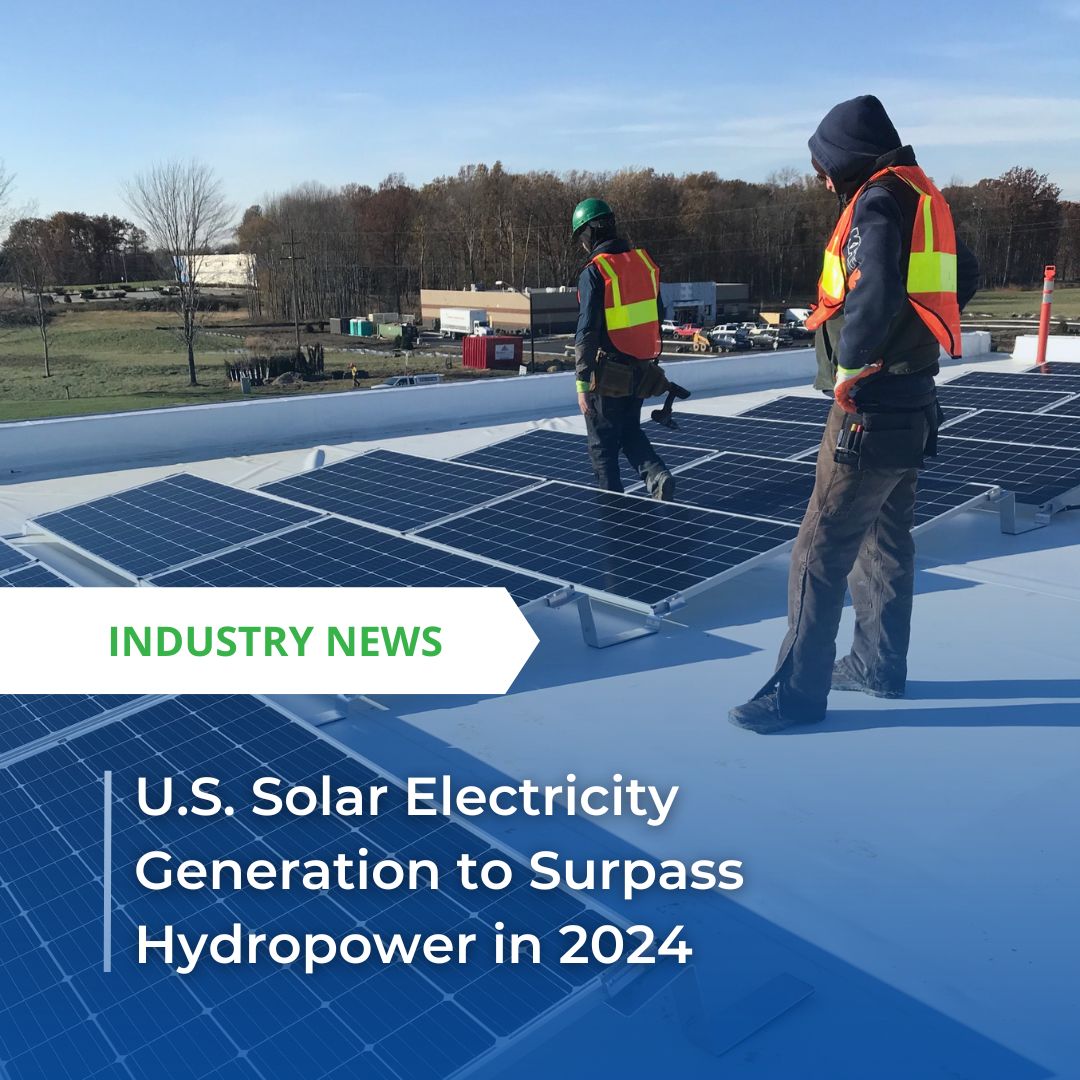 BT_Solar's tweet photo. Industry News: U.S. Solar Electricity Generation to Surpass Hydropower in 2024

According to a recent article from PV Magazine USA, the future of renewable energy in the United States is looking exceptionally sunny. 🌞

📰 Read the full article here: https://t.co/7yWcHmlKeB https://t.co/KHLwrQiI7N