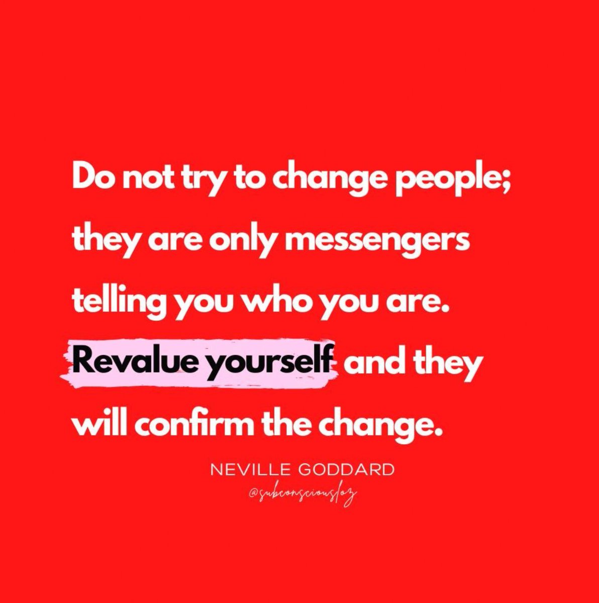 subconsciousloz's tweet image. When you change, they change 🤷🏼♀️
It’s that simple, you cannot do anything in the 3d to change your reality, it all calls from within, from your mind 🤯🧠
#HowToManifest #LawOfAssumption #SubconsciousReprogramming