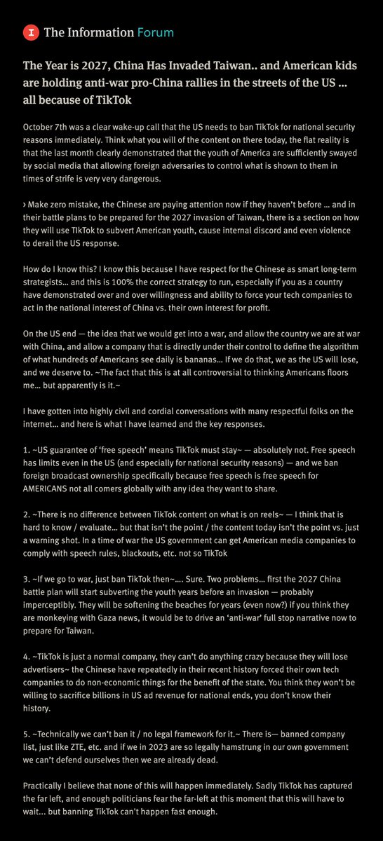 The Year is 2027, China Has Invaded Taiwan.. and American kids are holding anti-war pro-China rallies in the streets of the US … all because of TikTok
