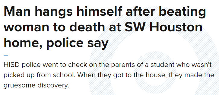 Again. And again. And again. Houston mothers are being killed by their partners.

This article includes resources for anyone suffering from domestic or family violence: khou.com/article/news/c…