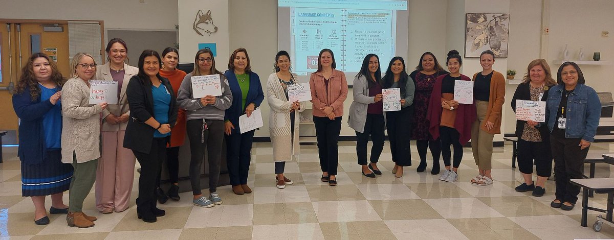 ESL Certification Training today. Let's get certified!! Thank you @NISDHolmes for hosting us. @NISDElemCI @NISD @DraGarciaNISD @JuliaBen_NISD @AndreaGillLVE @Espinoza4810