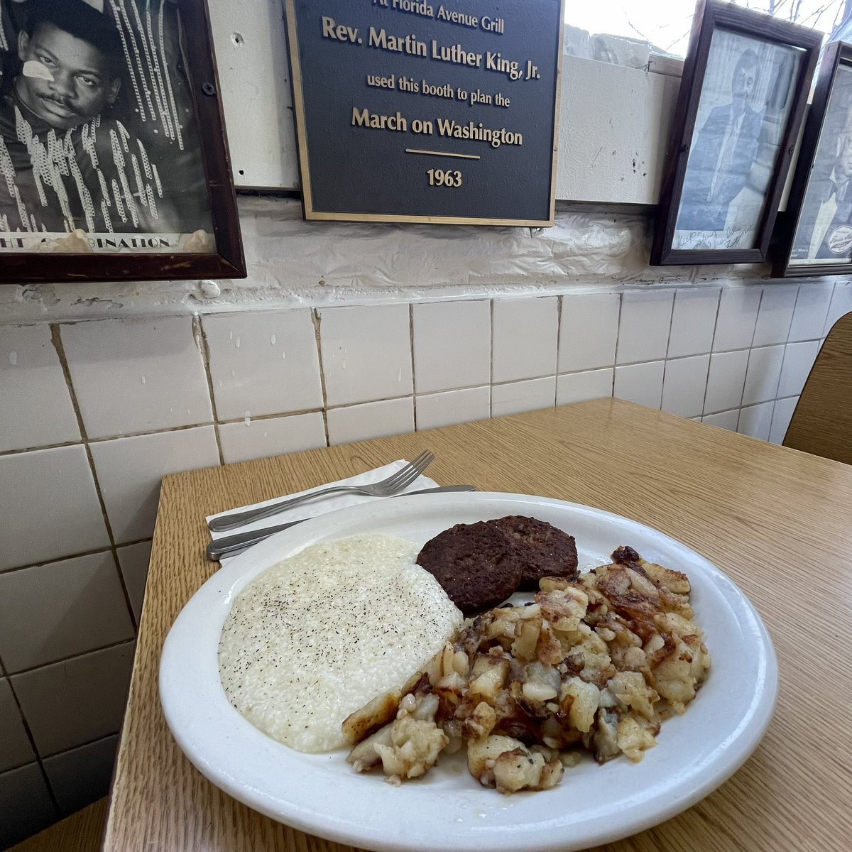 Starting today <a href="/FloridaAveGrill/">Florida Avenue Grill</a> is OPEN WEDNESDAYS &amp; THURSDAYS 9am - 2pm in addition to our reg hours of 9am - 2pm FRI, SAT &amp; SUN! Stop by TODAY for breakfast! 

Also now accepting Delivery Orders via Door Dash &amp; other apps thru our sister-restaurant #HalfWayTreeDC! Link in bio.