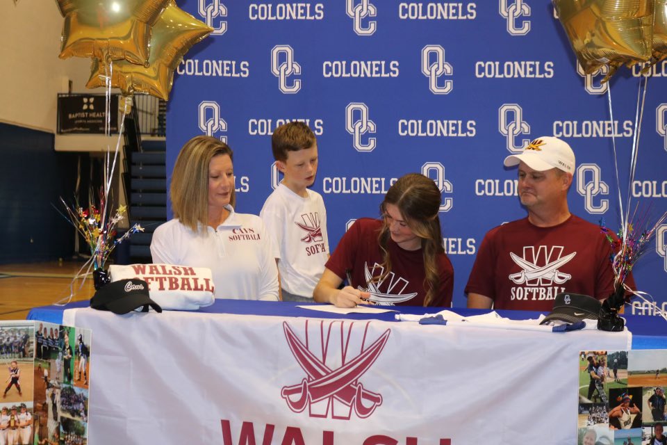 Walsh Softball tweet media