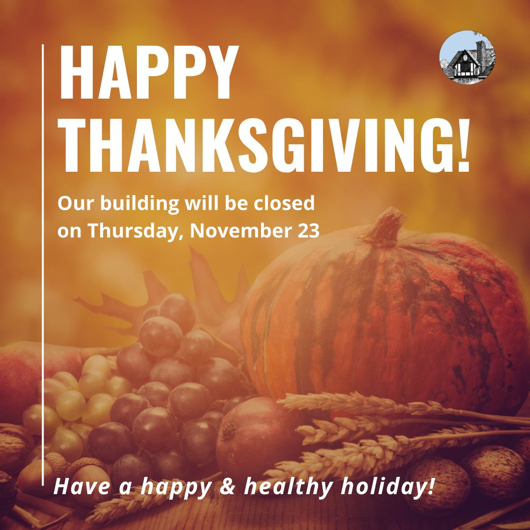 Escml's tweet image. We're closed tomorrow - Thurs, Nov. 23 - for Thanksgiving. 🍂 We reopen on Fri, Nov. 24.

Have a happy &amp;amp; healthy holiday!

#Thanksgiving #Thankful #ThreeVillage