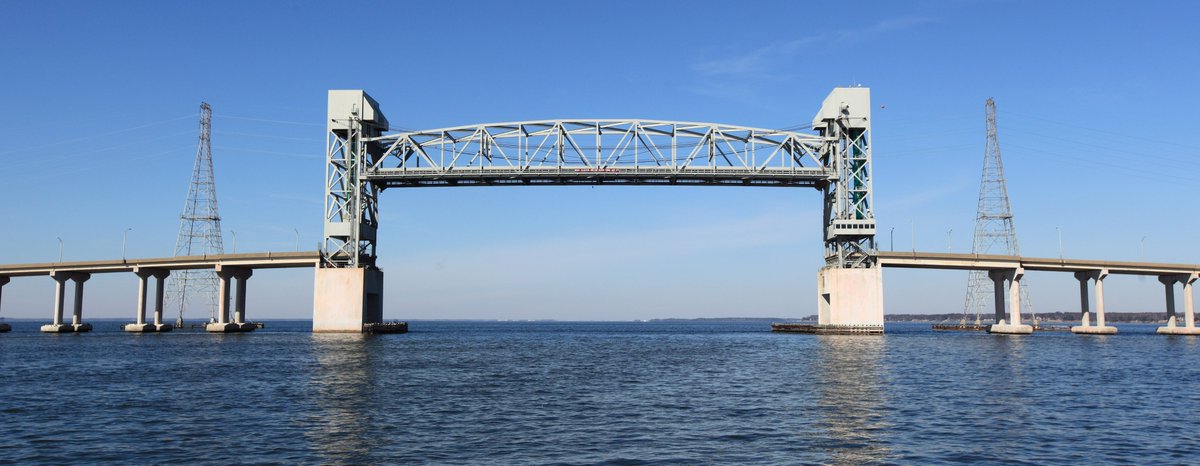 The approved dates for two extended roadway &amp; maritime closures <a href="/VaDOT/">VDOT</a> James River Bridge Wire Ropes Replacement Project are:
•1 am on Fri, Jan 12 through 5 am on Tues, Jan 16
•1 am on Fri, Feb 2 through 5 am on Tues, Feb 6
For more info: conta.cc/47CMWXH  #hrtraffic