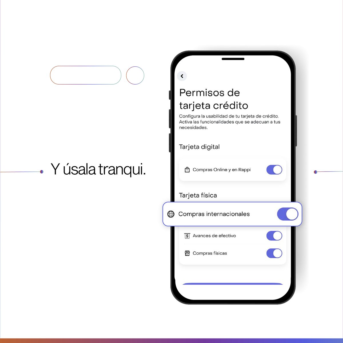 Lleva tu RappiCard de ✈️ contigo y úsala tranqui en cualquiera que sea tu destino.
