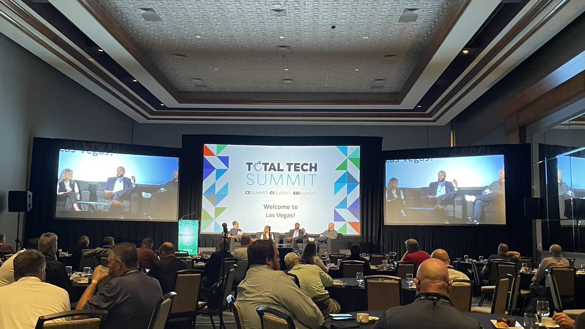 LukeJordanEAVI's tweet image. Unanimous panel perspective: Adding low voltage to your AV integration business is smart. You’re already in the building, why not do more for the same client? @commintegrator #TotalTech23