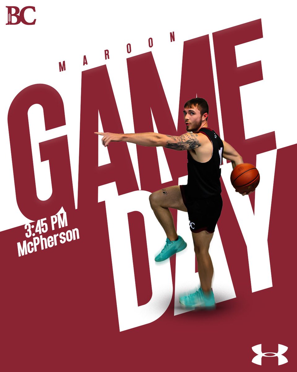 threshersmbb's tweet photo. Maroon Gameday!

⌚️: 3:45 PM
📺: https://t.co/xEltb42ByD
📍: McPherson, KS

#ThreshersMBB x #WithItOrOnIt https://t.co/V252wCZe4t