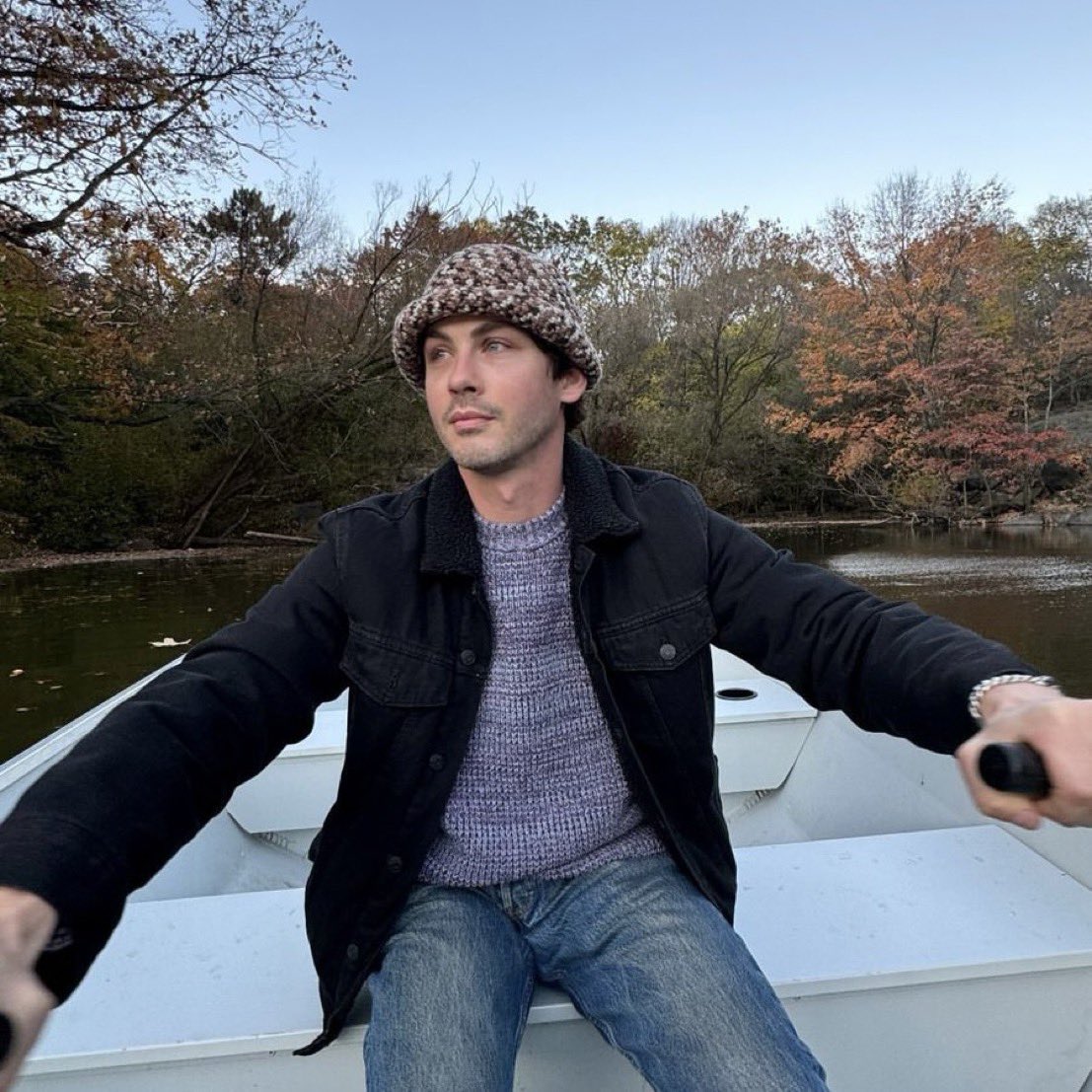 ultragloss's tweet photo. wake up babe logan lerman winter edition just dropped https://t.co/i7KTFZYBNr