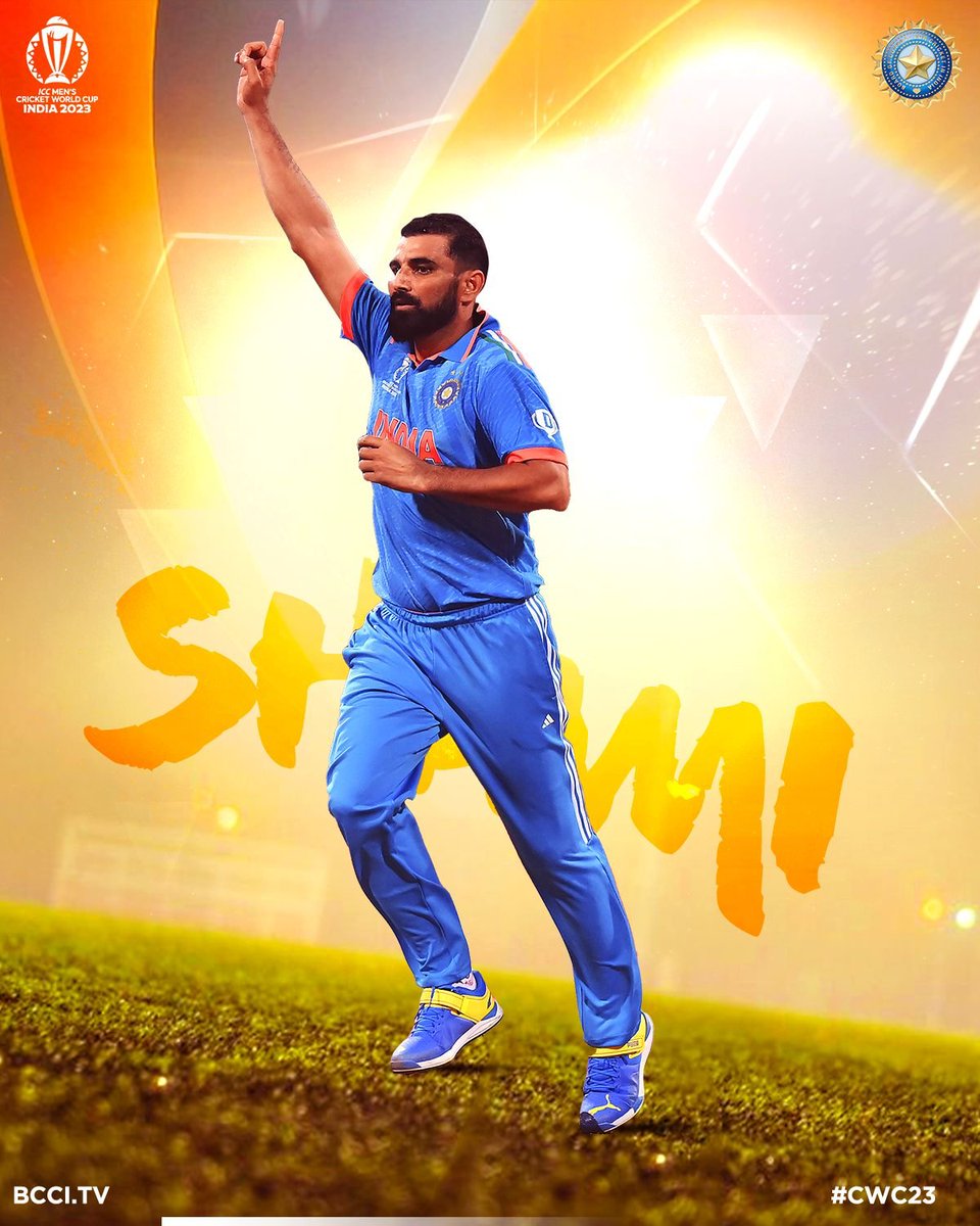 𝙁𝙄𝙁𝙀𝙍 𝘼𝙡𝙚𝙧𝙩! 

How good has Mohd. Shami been today 🔝

#TeamIndia | #CWC23 | #MenInBlue | #INDvNZ