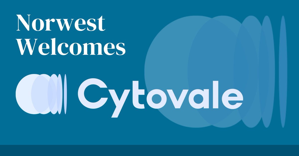 We’re elated to welcome @Cytovale to our portfolio: a pioneering medical diagnostics company that is improving #patientoutcomes while lowering costs through early detection and treatment of #sepsis.