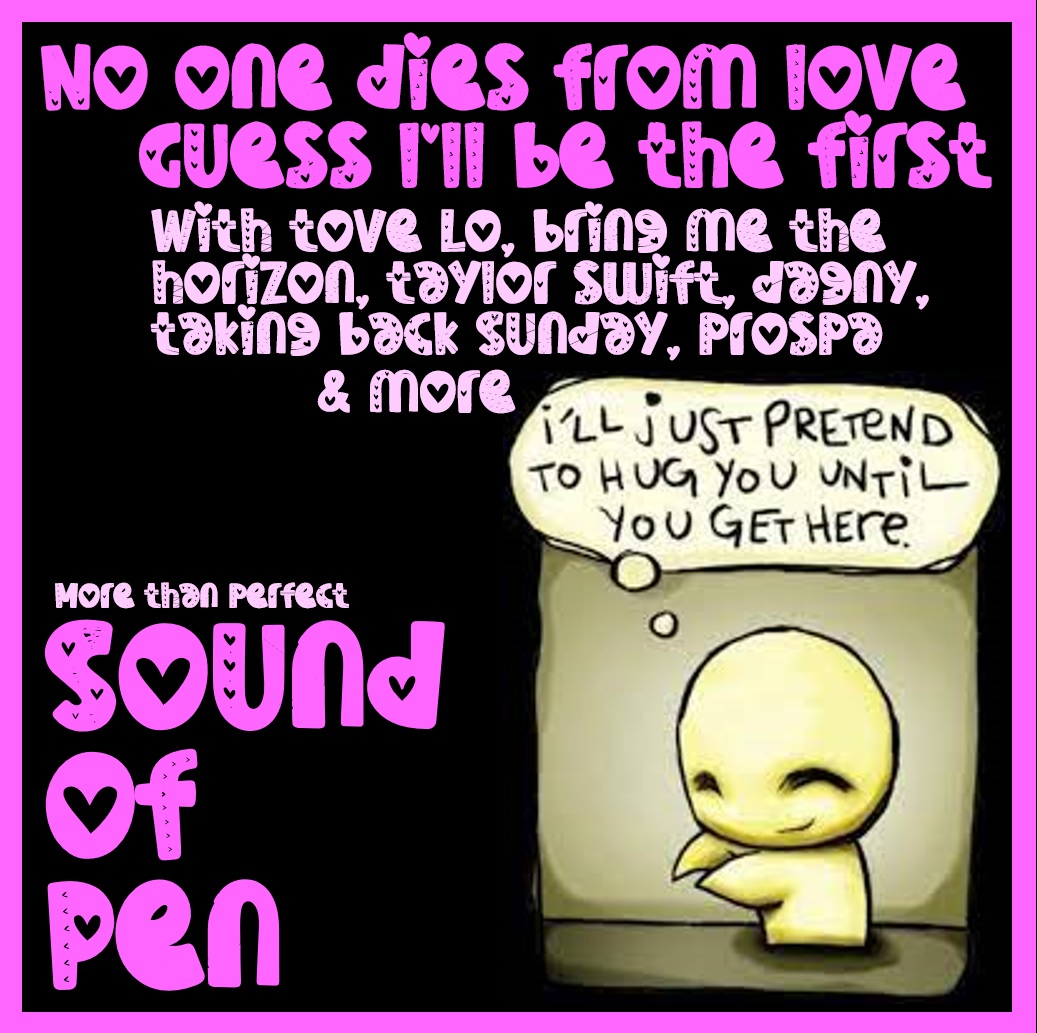 SoundOfPenGen's tweet photo. Just spent an hour exploring the utter AGONY of love. Much more fun than it sounds! Huge thanks to the Sound of Pen students - and, of course, @taylorswift13, @bmthofficial, @Prospauk, @ToveLo, @HoldingAbsence, @DagnyMusic, @TBSOfficial, @WeTheKings &amp; @ChrissyCostanza! https://t.co/bgikOFBI9Y