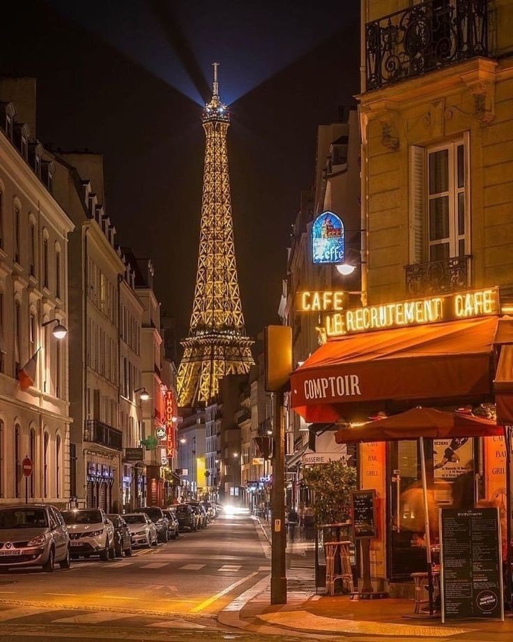 Paris by night.