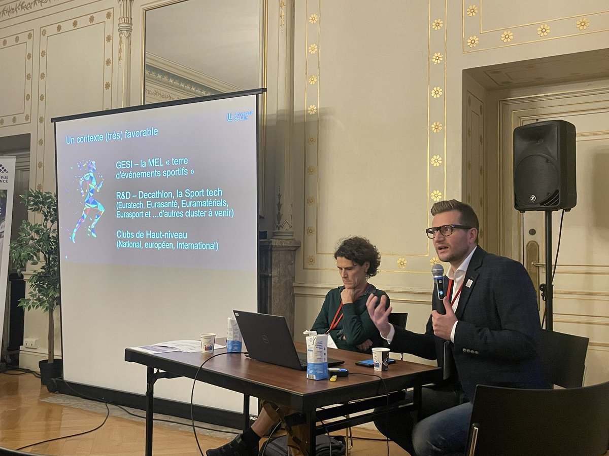 CampusFrance's tweet photo. #RencontresCF l Dernier atelier de cette riche journée sur l’excellence académique de la France dans le domaine sportif. 🏋🏻
👉 Deux interventions très enrichissantes d’Isabelle Siegler et d’Arnaud Waquet.
🔴 @itopages_jlip à la modération. https://t.co/s1PAfBgC1e