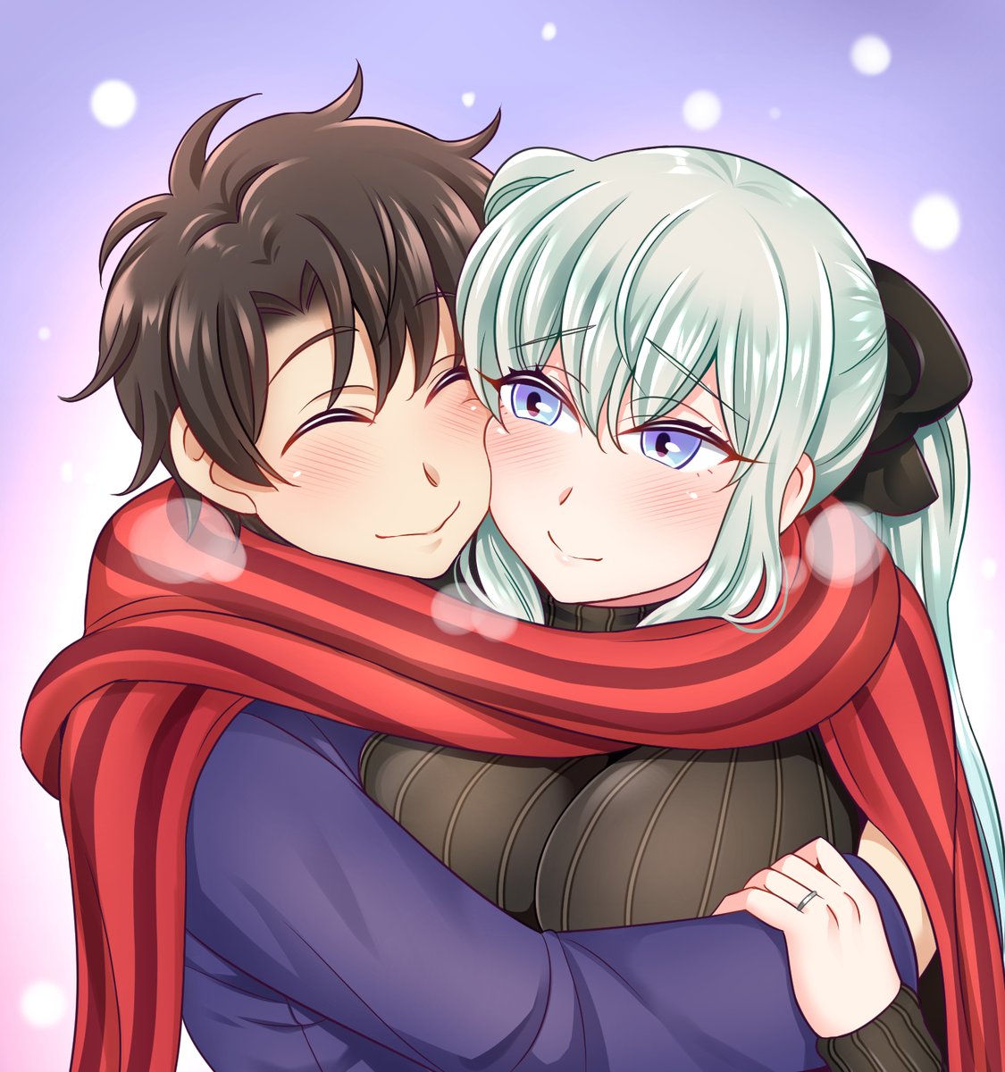 モルガンがトレンドなのでぐだモル夫婦載せ。
寒い時期ですがほっこりとして貰えたら嬉しいです。 