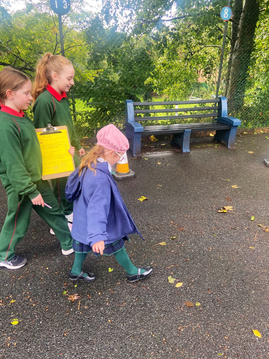 stbrigids_gns's tweet image. 6th class made some maths trails for their junior infant buddies during maths week recently. Super job by all😊. #MathsWeek2023