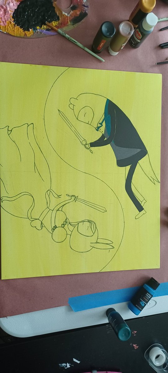 The_Empty_Pixel's tweet photo. The paintining is happening live at https://t.co/b622DMzrwP
#LiveStream #fypシ゚ #KickStreaming #acrylicpainting #adventuretimefanart https://t.co/zEXajpjziz