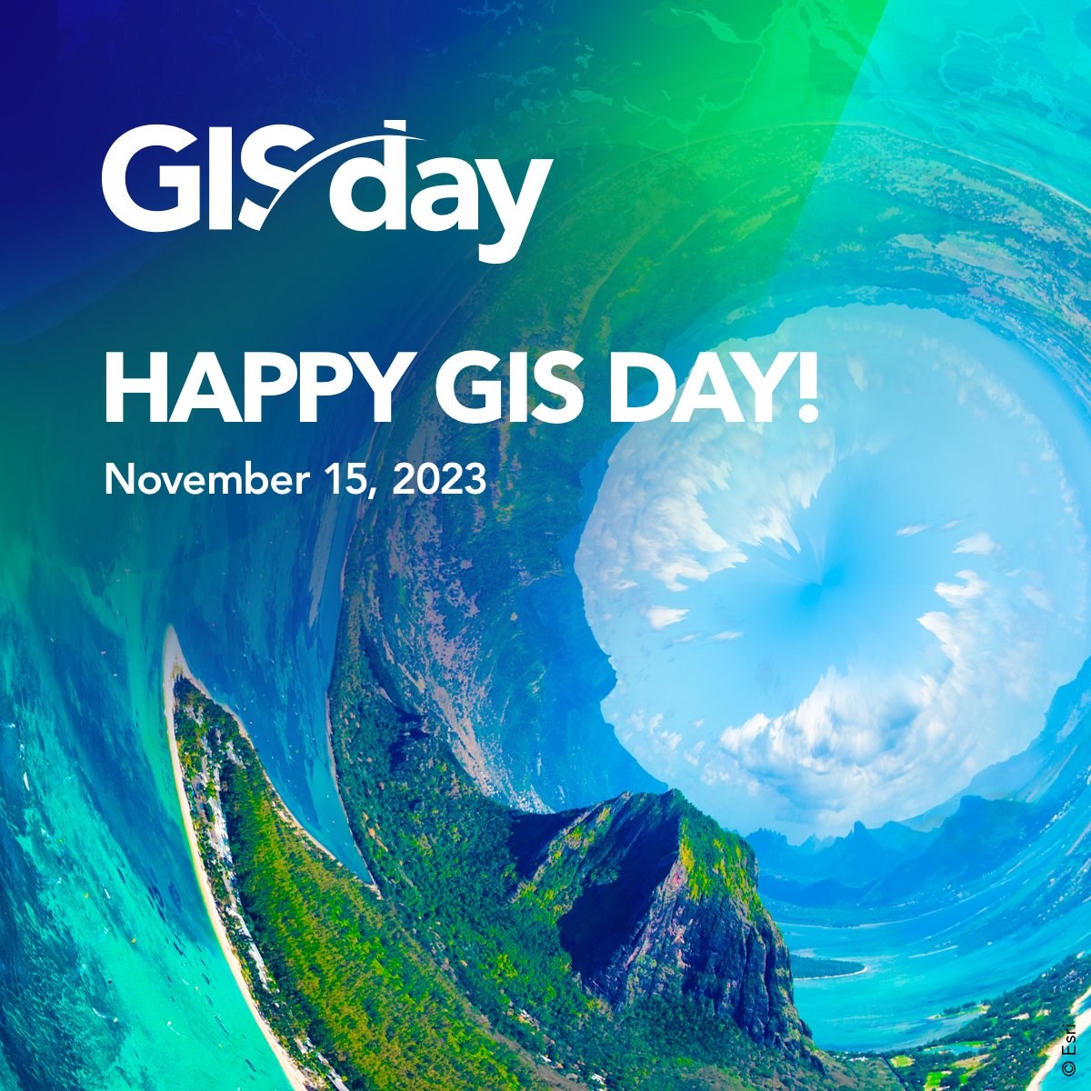 gisday's tweet image. Time to celebrate! Why does GIS matter to you? 💚
#GISday2023